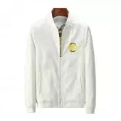 versace chaqueta bomber broderies designer broderie or logo hiver